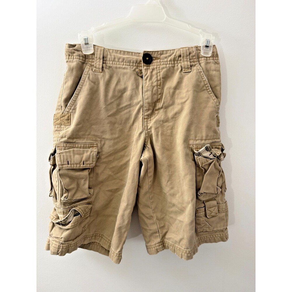 Boys Cargo Shorts Khakis Pockets Size 10 regular Lee Dungarees